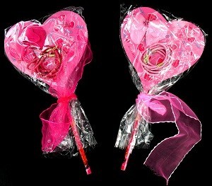 SET DE ACCESORIOS PARA EL PELO NIÑA EN CORAZÓN (12 uds.)
