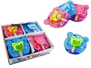 Gomas de Borrar con Forma de Helado en Display (24 uds.)