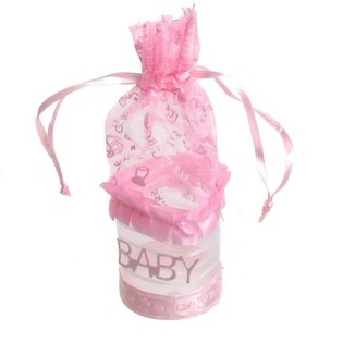 CAJITAS DE REGALO PARA NACIMIENTO - ROSA BEBÉ (12 uds.)