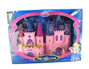 Set de Juego de Castillo de Ensue&ntilde;o con Pr&iacute;ncipe y Princesa