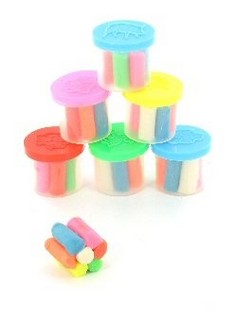 6 Mini Botes de Plastilina en Bolsa (6 uds.)