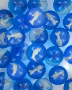 Pelota Saltarina Delfín - 4cm (24 uds.)