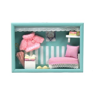 Decoración de Pared 3D de Madera para Habitación Infantil - Modelo 3 (6 uds.)