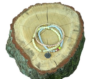 Pulsera de 3 Capas Estilo Ibiza (1 ud)
