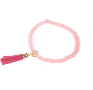 Pulsera Rosa Estilo Ibiza (1 ud.) - Mayorista