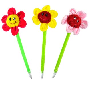 BOL&Iacute;GRAFO FLOR DE PELUCHE (11 uds.)