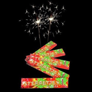 BENGALAS DE CUMPLEA&Ntilde;OS 16 CM - 8 PACKS DE 10 UNIDADES