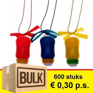*** OFERTA POR VOLUMEN *** BIBERÓN LUMINOSO EN COLLAR (600 uds.)