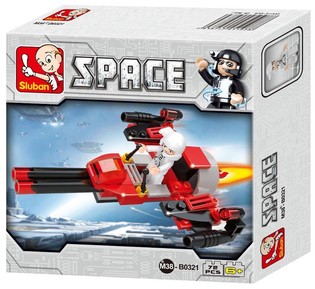 Bombardero Espacial Sluban Space Bomber M38-B0321 (1 ud.)