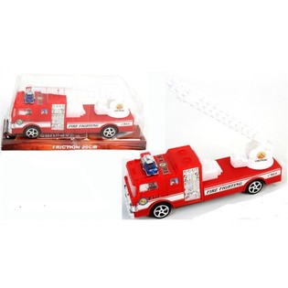 Coches de Bomberos de Fricción en Blíster (6 uds.)