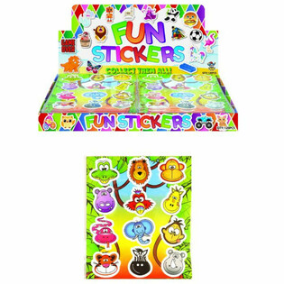 PEGATINAS DIVERTIDAS &ndash; MODELO: ANIMALES DE LA SELVA (120 ud.)