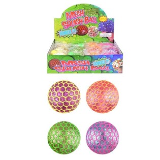 PELOTA SQUISHY LUMINOSA – COLORES BRILLANTES (12 uds.)