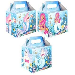 Caja de Men&uacute; &ndash; Sirenas &ndash; 14 x 9,5 x 18 cm (6 uds.)