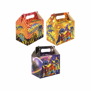 CAJA MEN&Uacute; &ndash; SUPERH&Eacute;ROE &ndash; 14 x 9,5 x 18 cm (24 uds.)