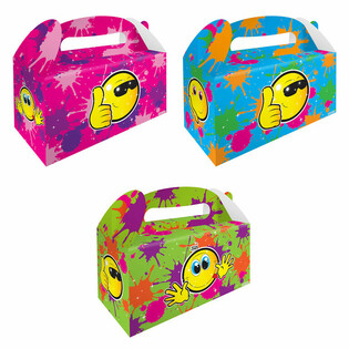 CAJA MEN&Uacute; &ndash; SMILEY &ndash; 22.5 x 9.5 x 18 Cm (12 uds.)
