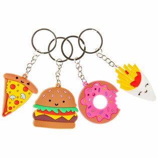 Mix Llaveros Fast Food (48 uds.)