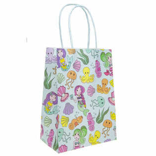 Bolsas de Regalo de Papel Sirena - 12 Unidades