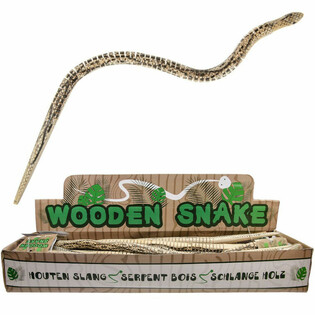 Serpiente de Madera Articulada - 50cm - Display (24 uds)