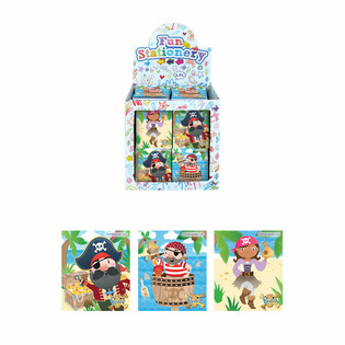 MINI LIBRETAS - MODELO: PIRATA EN EXPOSITOR (480 uds.)