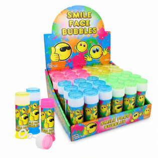 POMPERO DE JAB&Oacute;N - SMILEY - 50ML EN EXPOSITOR (36 uds.)