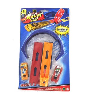 Set de pista de carreras en bl&iacute;ster 52 cm (2 uds.)